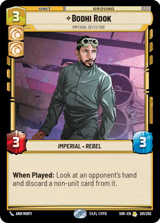 Bodhi Rook Imperial Defector
