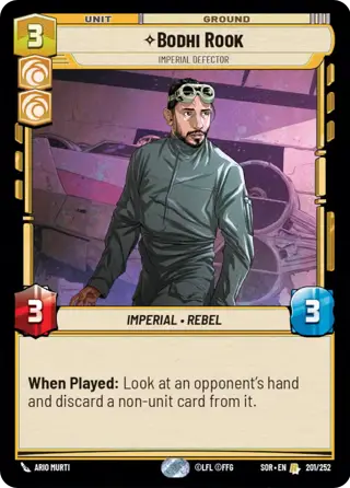 Bodhi Rook, Imperial Defector