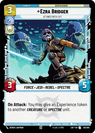 Ezra Bridger, Attuned with Life