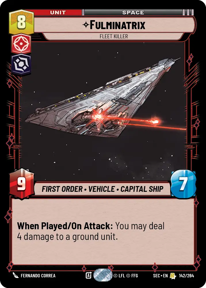 Fulminatrix, Fleet Killer