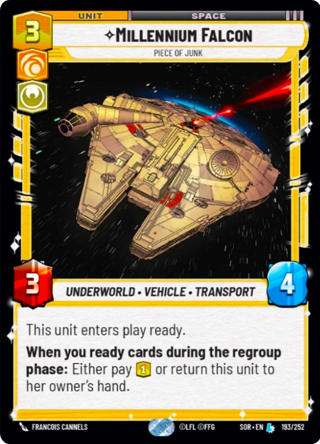 Millennium Falcon Piece Of Junk