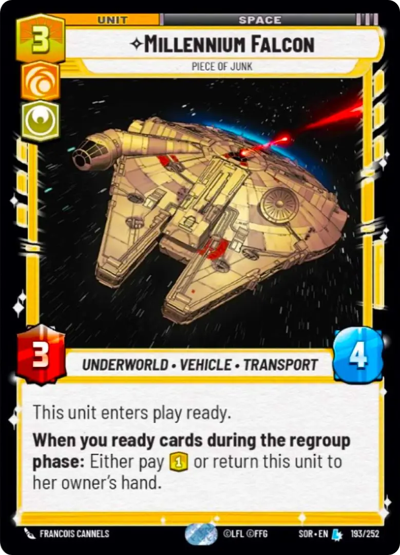 Millennium Falcon Piece of Junk
