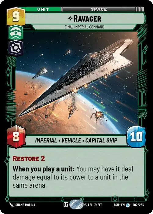 Ravager, Final Imperial Command