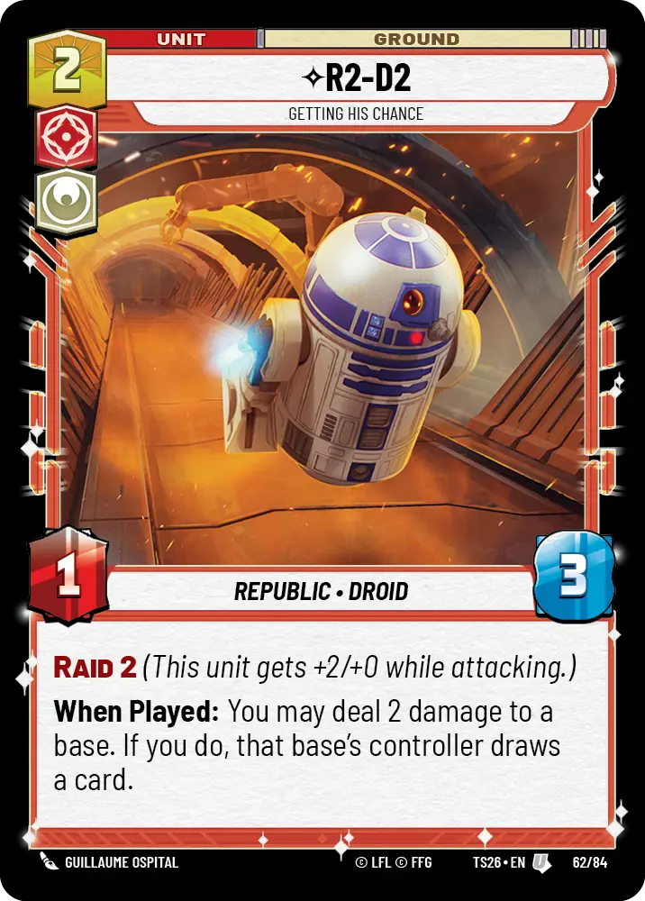 R2-D2, Getting His Chance