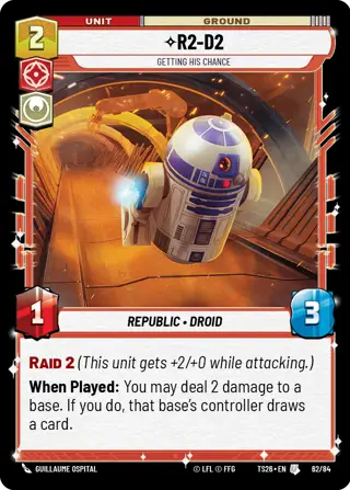 R2-D2, Getting His Chance