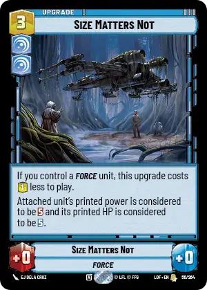 Size Matters Not