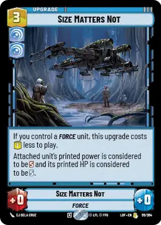 Size Matters Not