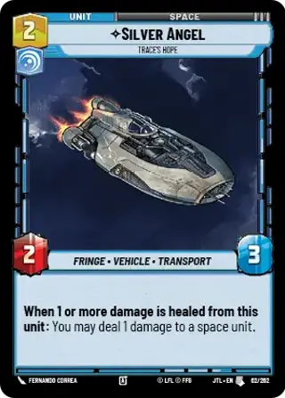 Silver Angel, Trace's Hope