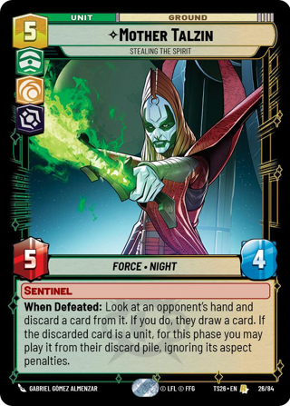 Mother Talzin, Stealing The Spirit