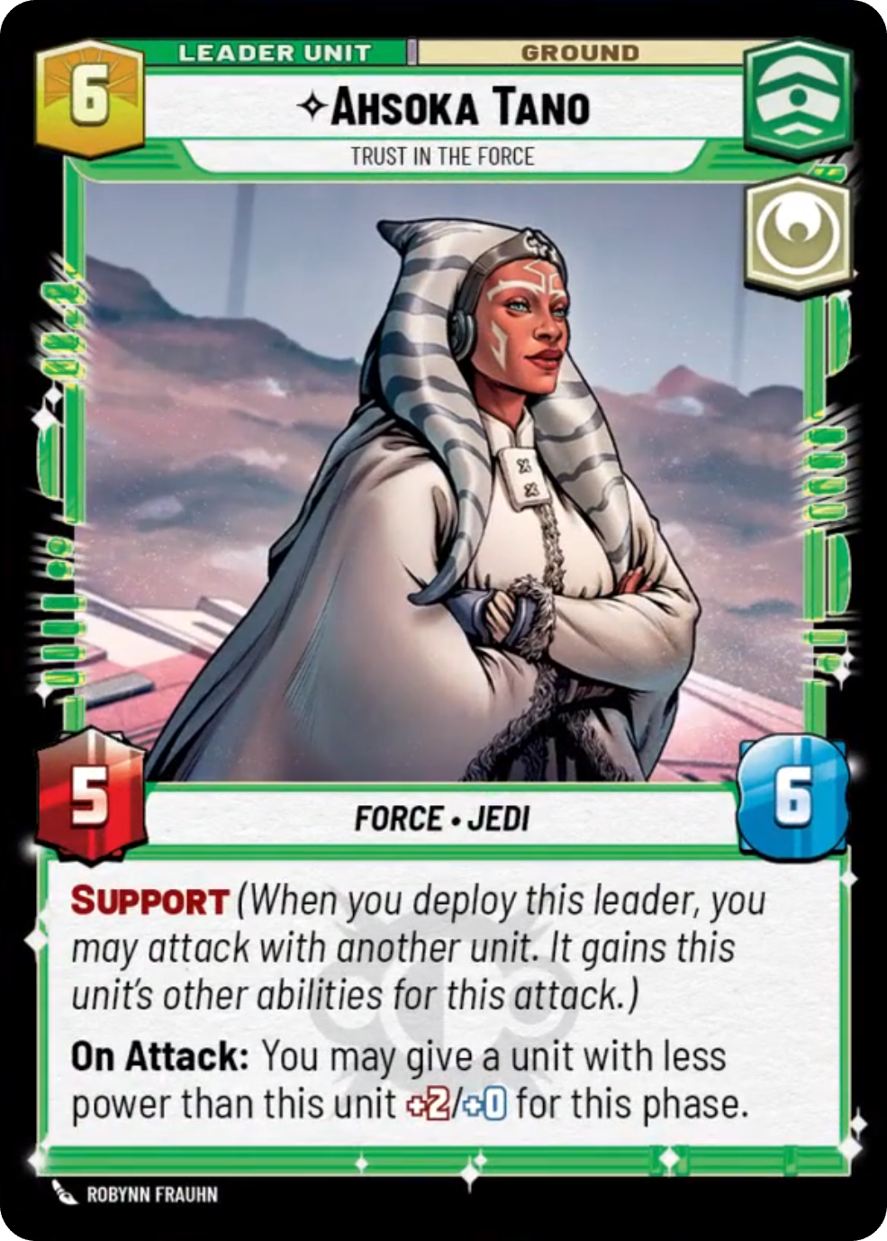 Ahsoka Tano, Trust In The Force