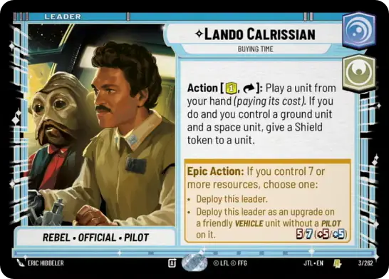 Lando Calrissian, Buying Time