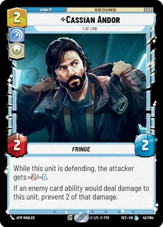 Cassian Andor, Lay Low