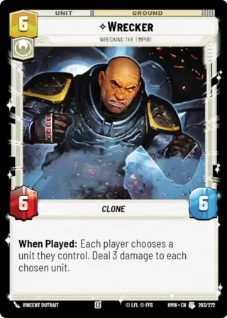 Wrecker, Wrecking The Empire