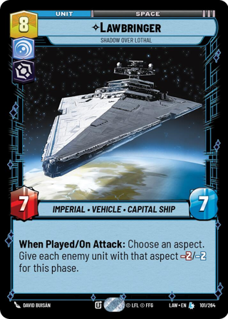 Lawbringer, Shadow Over Lothal