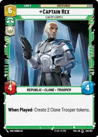 Captain Rex, Lead by Example