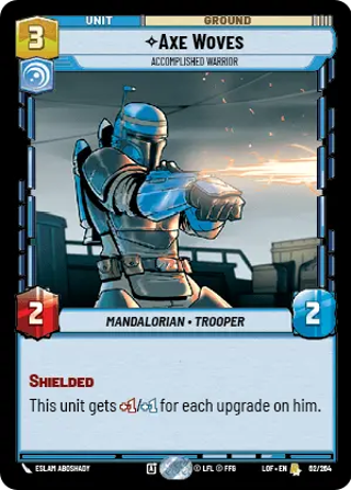 Axe Woves, Accomplished Warrior