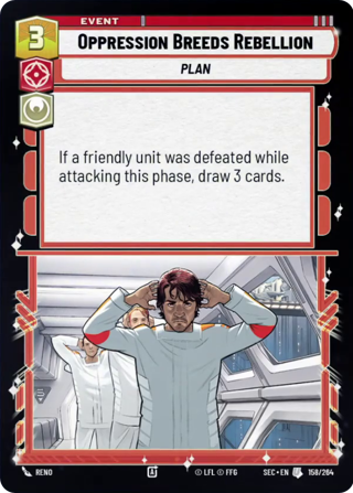 Oppression Breeds Rebellion