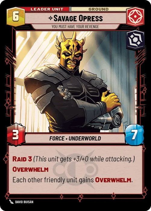 Savage Opress, You Must Have Your Revenge