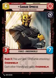 Savage Opress, You Must Have Your Revenge