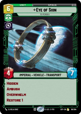 Eye Of Sion, To Peridea