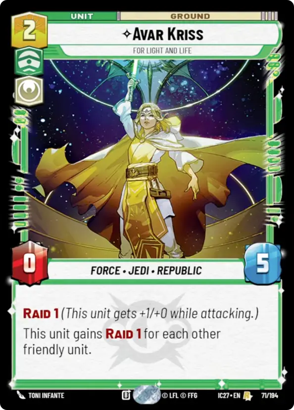 Avar Kriss, For Light And Life