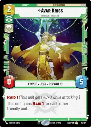 Avar Kriss, For Light And Life