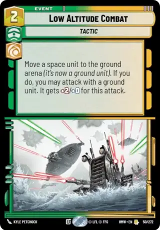 Low Altitude Combat