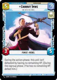 Chirrut Îmwe, One with the Force