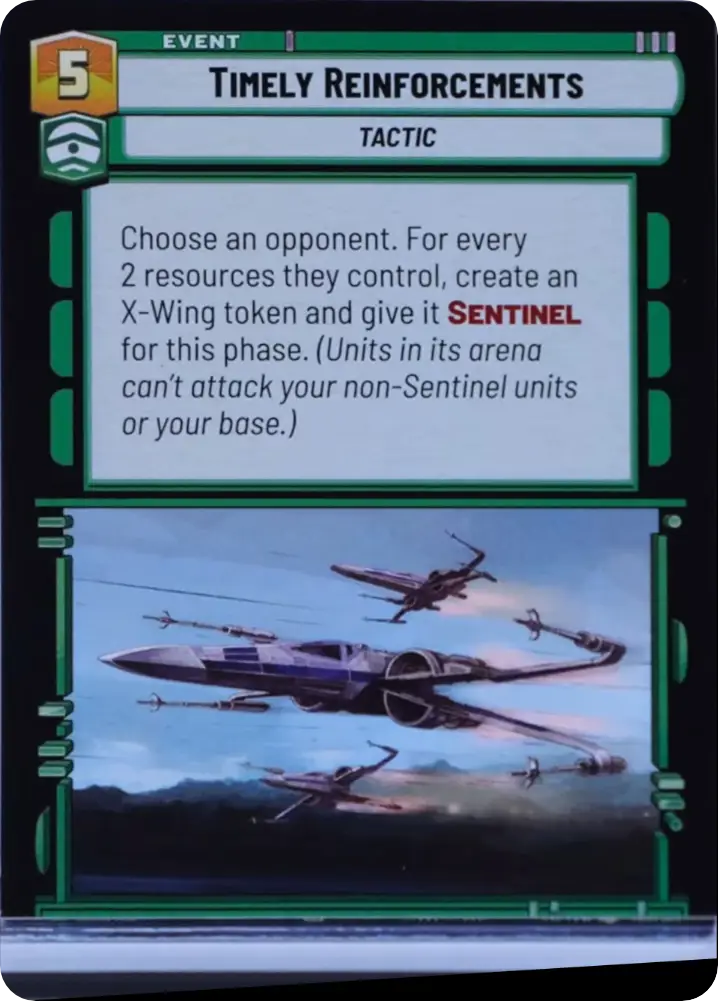 Timely Reinforcements
