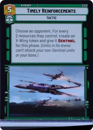 Timely Reinforcements