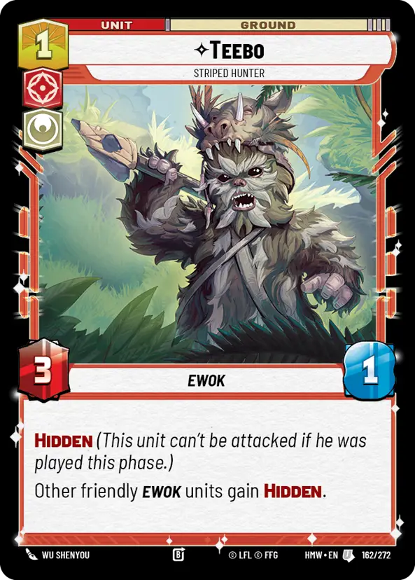 Teebo, Striped Hunter