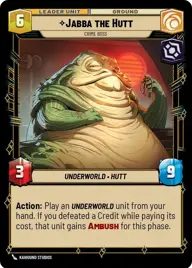 Jabba the Hutt, Crime Boss
