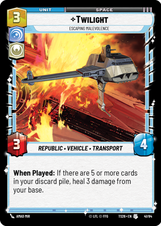 Twilight, Escaping Malevolence