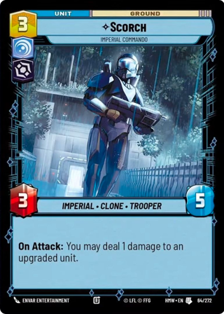 Scorch, Imperial Commando