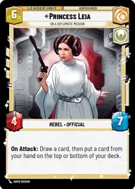 Princess Leia, On A Diplomatic Mission
