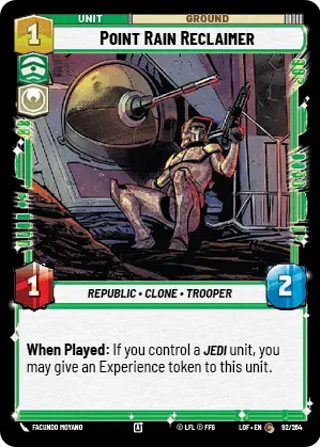 Point Rain Reclaimer