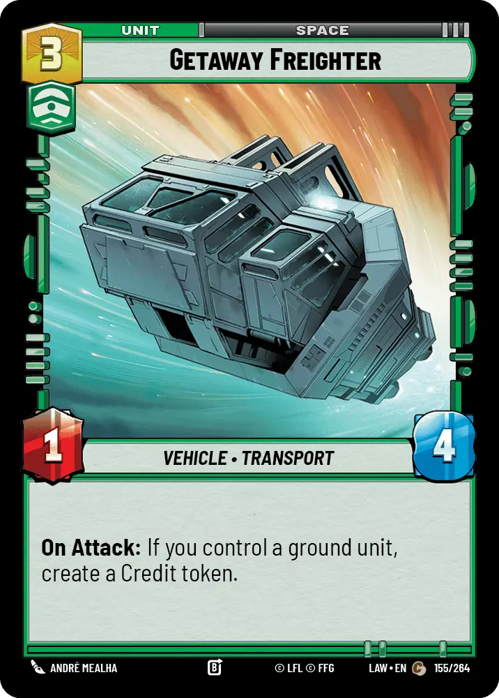 Getaway Freighter