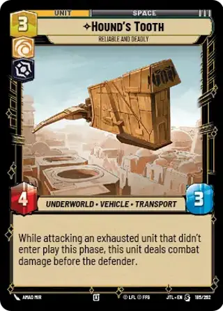 Hound's Tooth, Reliable and Deadly