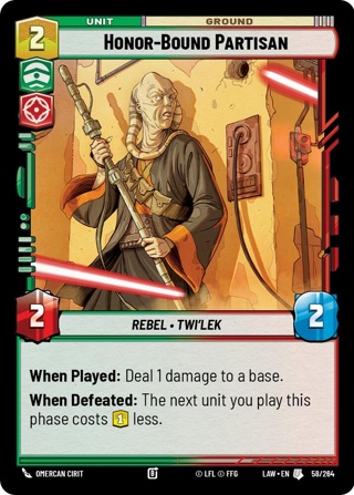 Honor-Bound Partisan