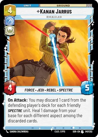 Kanan Jarrus, Revealed Jedi