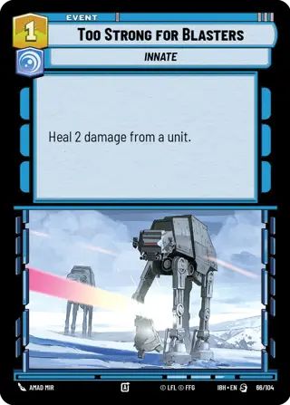 Too Strong For Blasters