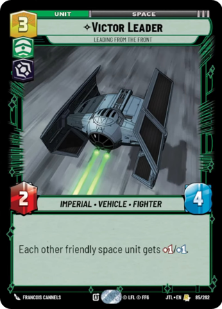 Victor Leader, Leading From The Front