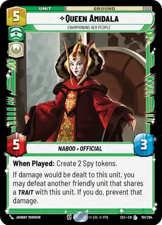 Queen Amidala, Championing Her People