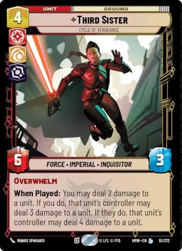 Third Sister, Cycle Of Vengeance