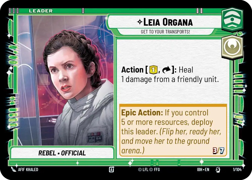 Leia Organa, Get To Your Transports!
