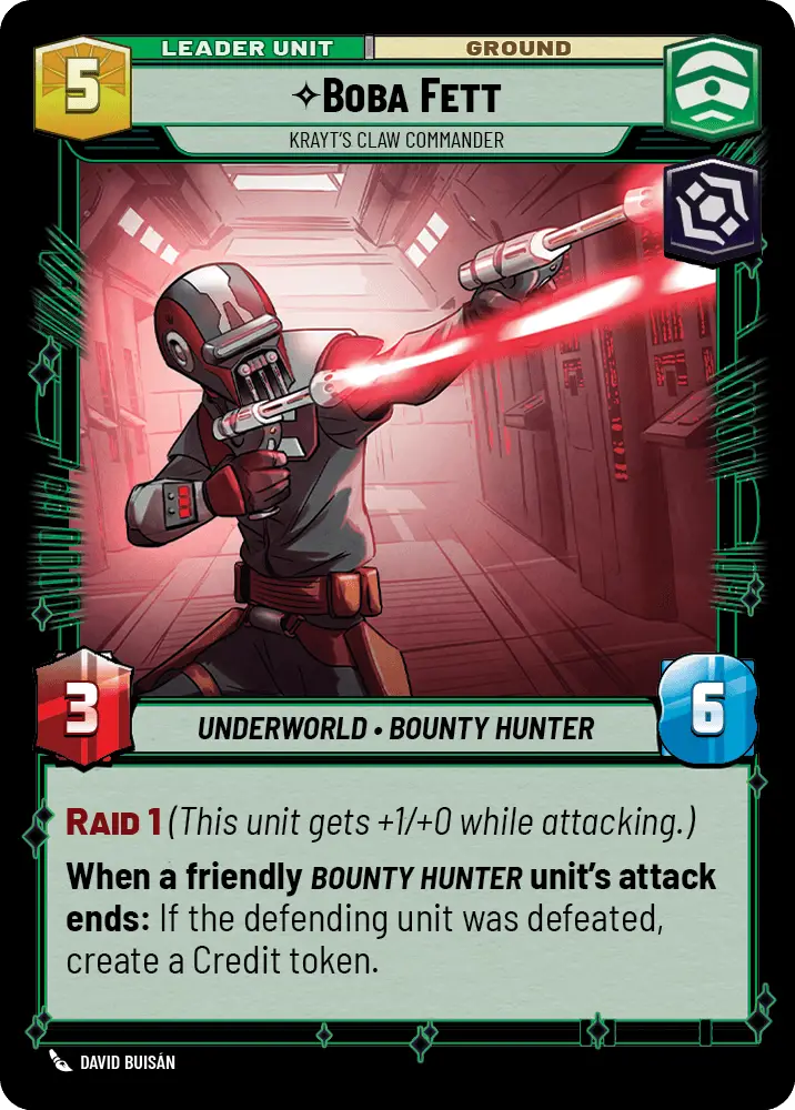 Boba Fett, Krayt's Claw Commander