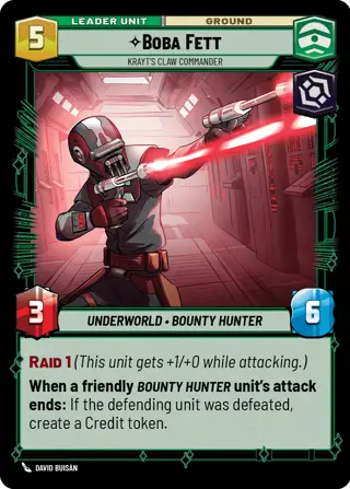 Boba Fett, Krayt's Claw Commander