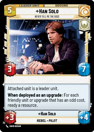 Han Solo, Never Tell Me The Odds