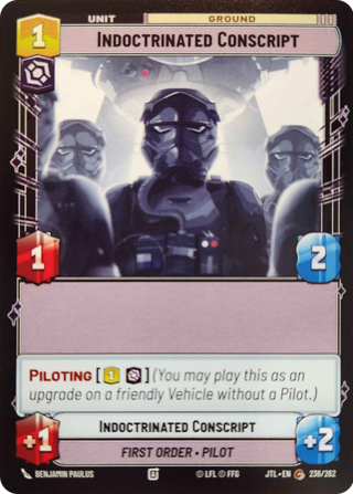 Indoctrinated Conscript