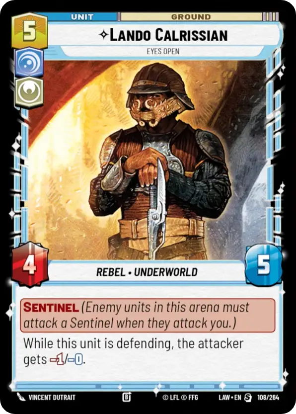 Lando Calrissian, Eyes Open